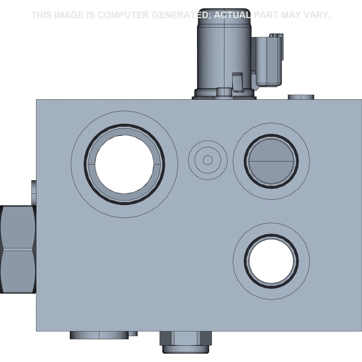 84414867 - OEM HYDRAULIC MANIFOLD - CASE CONSTRUCTION