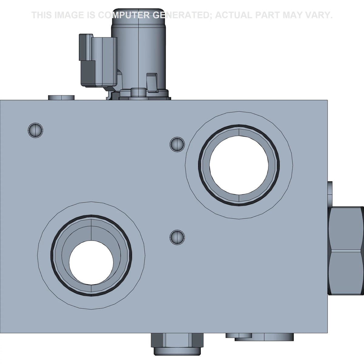 84414867 - OEM HYDRAULIC MANIFOLD - CASE CONSTRUCTION