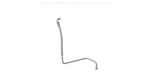 84424410 - OEM HYDROSTATIC MOTOR TUBE FRONT LEFT-HAND - CASE CONSTRUCTION