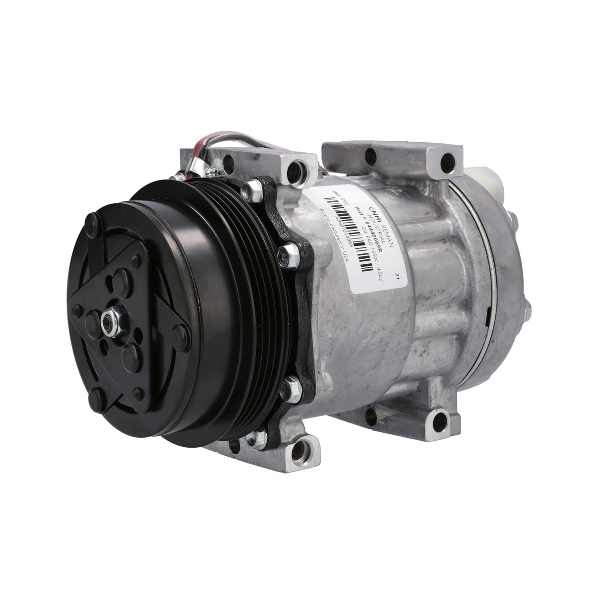 84448669R - OEM REMANUFACTURED AC COMPRESSOR - CASE CONSTRUCTION
