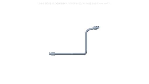 84474478 - OEM 2ND AUXILIARY B HYDRAULIC TUBE 12.7 MM OD - CASE CONSTRUCTION