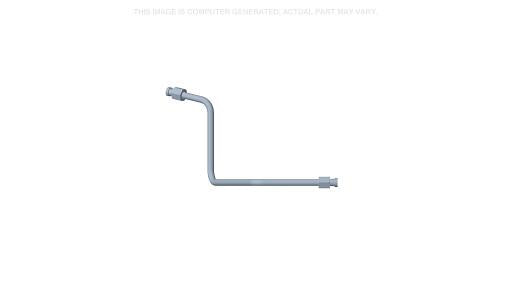 84474478 - OEM 2ND AUXILIARY B HYDRAULIC TUBE 12.7 MM OD - CASE CONSTRUCTION