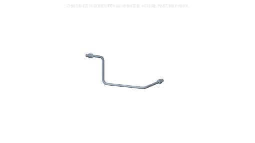 84474478 - OEM 2ND AUXILIARY B HYDRAULIC TUBE 12.7 MM OD - CASE CONSTRUCTION