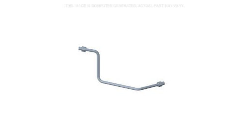84474478 - OEM 2ND AUXILIARY B HYDRAULIC TUBE 12.7 MM OD - CASE CONSTRUCTION