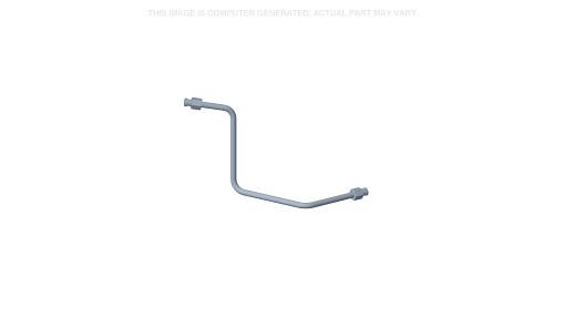 84474480 - OEM 2ND AUXILIARY A HYDRAULIC TUBE 12.7 MM OD - CASE CONSTRUCTION