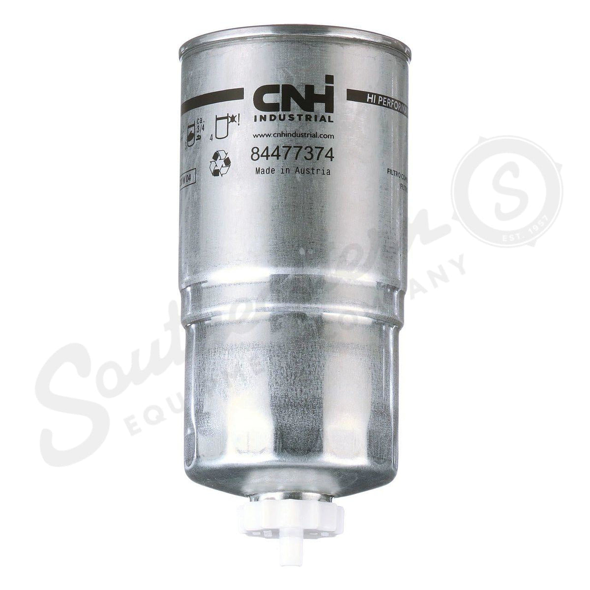84477374 - OEM WATER SEPARATOR FILTER SPIN-ON 83MM OD X 182.5MML - CASE CONSTRUCTION