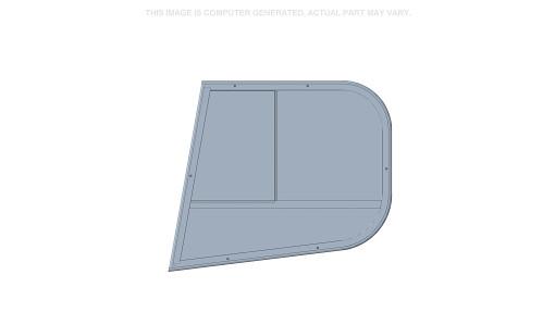 84488998 - OEM WINDOW GLASS LEFT SIDE FLAT - CASE CONSTRUCTION
