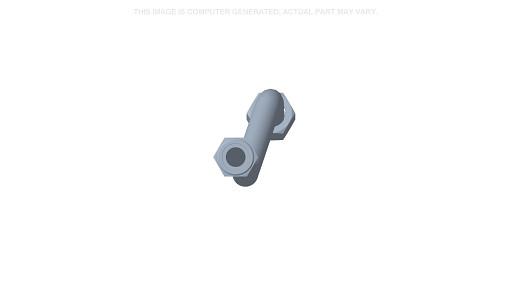 84489330 - OEM ENHANCED HIGH-FLOW AUXILIARY ARM PLUMBING TUBE 25.4 MM OD - CASE CONSTRUCTION
