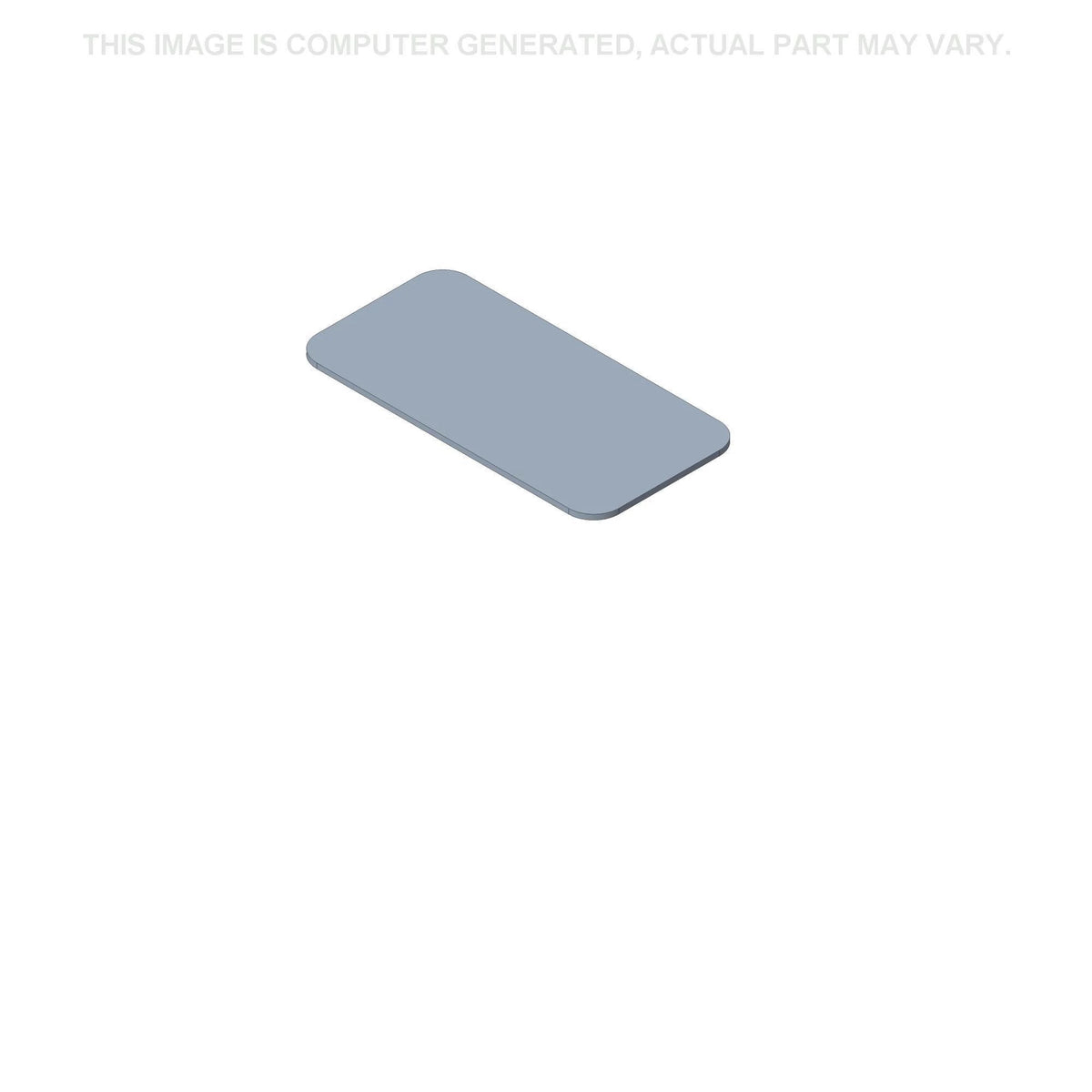 84493229 - OEM MAT RUBBER 300MM BY 150MM - CASE CONSTRUCTION