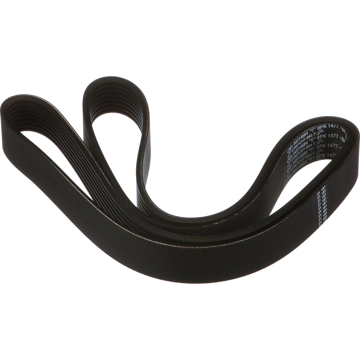 84514684 - OEM 28.48MM W X 1420MM L 8 RIB V-BELT - CASE CONSTRUCTION