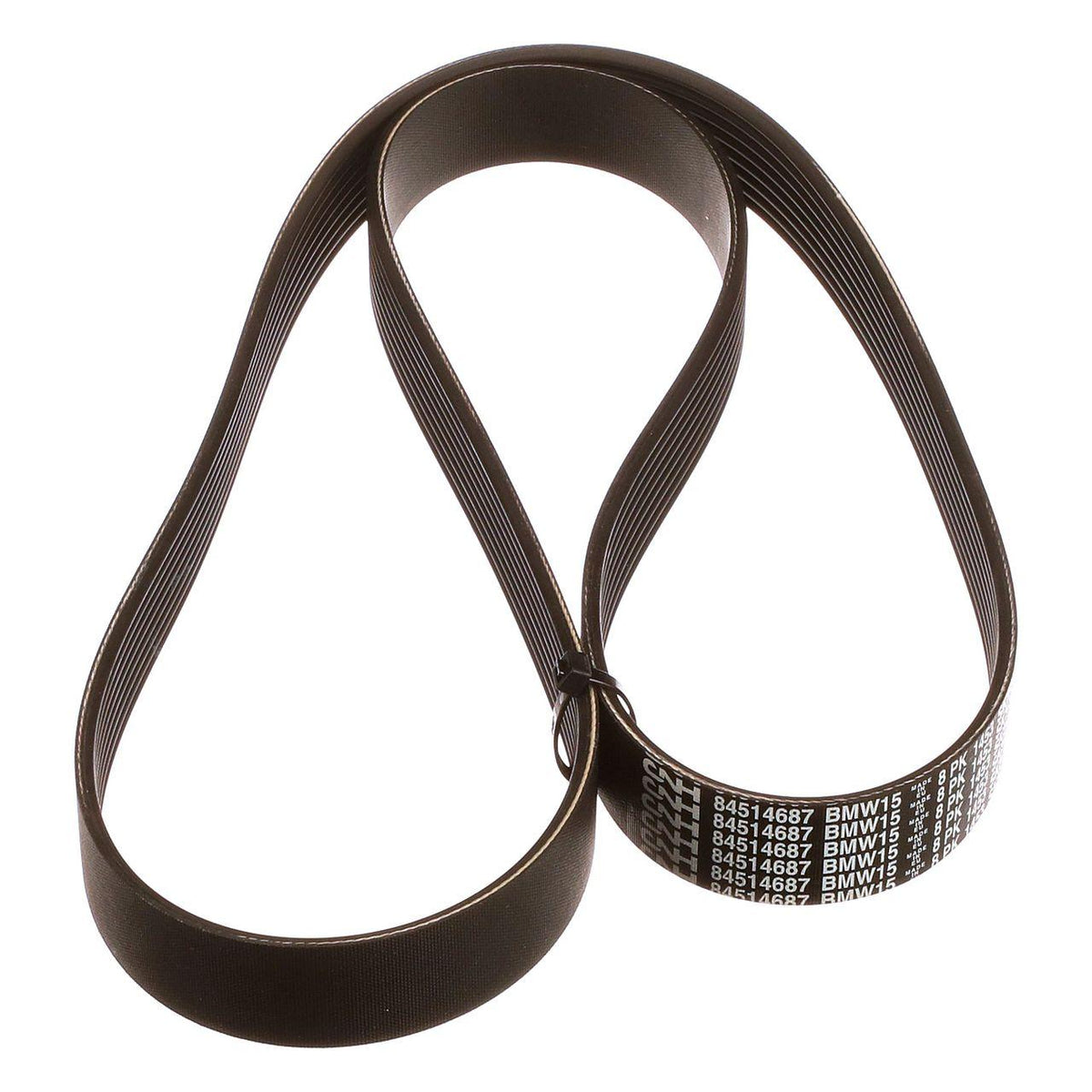 84514687 - OEM 28.88MM W X 1420.7MM L 8 RIB V-BELT - CASE CONSTRUCTION