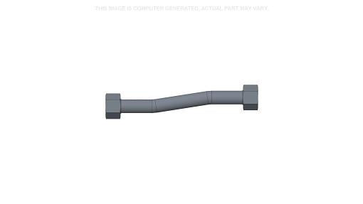 84523969 - OEM LOADER VALVE PRESSURE TUBE 257 MM L - CASE CONSTRUCTION