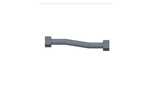 84523969 - OEM LOADER VALVE PRESSURE TUBE 257 MM L - CASE CONSTRUCTION