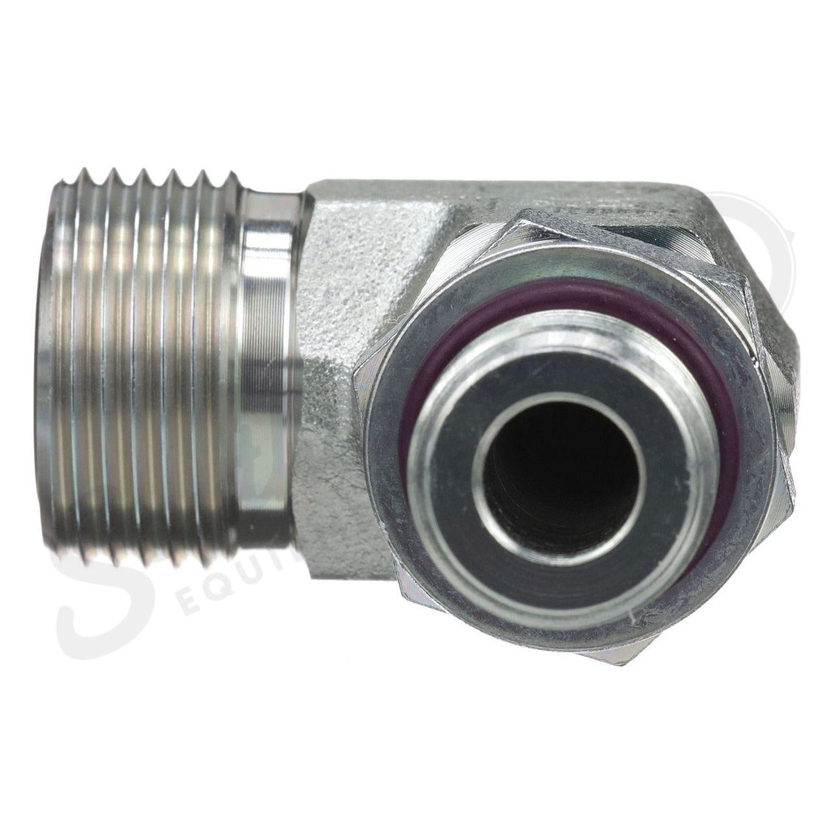 84533155 - OEM HYDRAULIC RUN TEE 8 ORFS X 3/4-16 ORB - CASE CONSTRUCTION