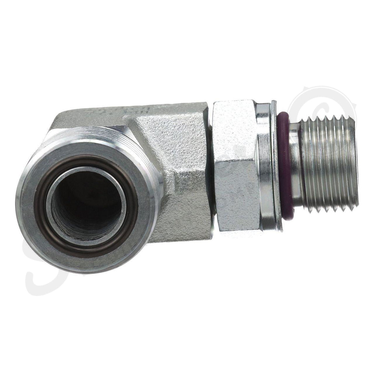 84533155 - OEM HYDRAULIC RUN TEE 8 ORFS X 3/4-16 ORB - CASE CONSTRUCTION