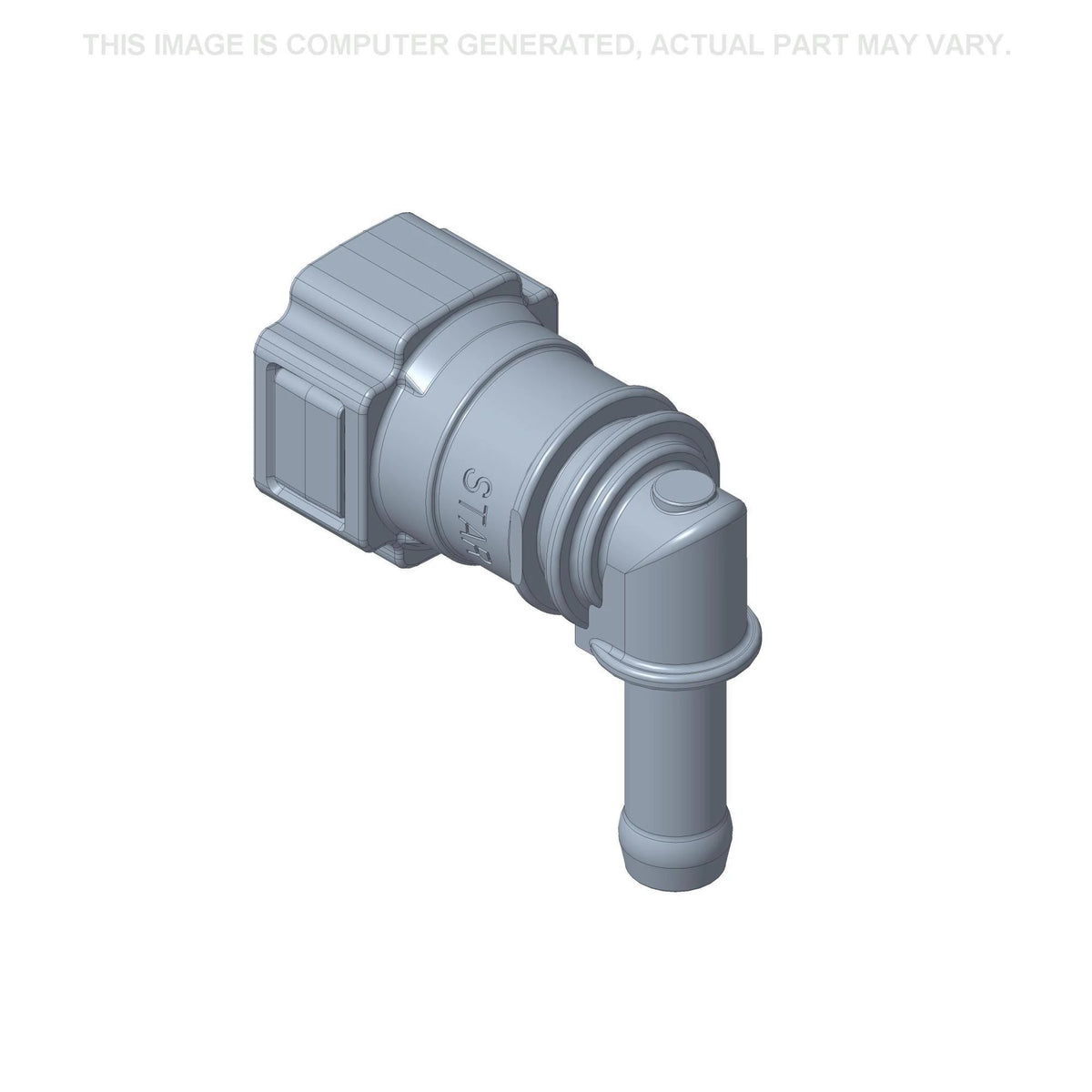 84553918 - OEM FITTING CONNECTOR FUEL 3/8" - CASE CONSTRUCTION