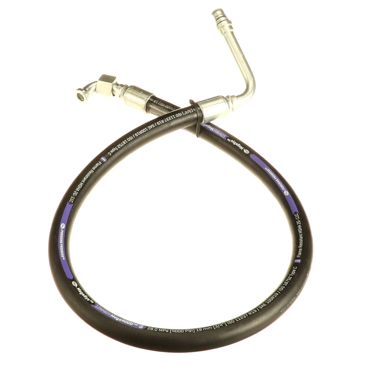 84560831 - OEM FLEXIBLE HYDRAULIC HOSE ASSEMBLY - CASE CONSTRUCTION