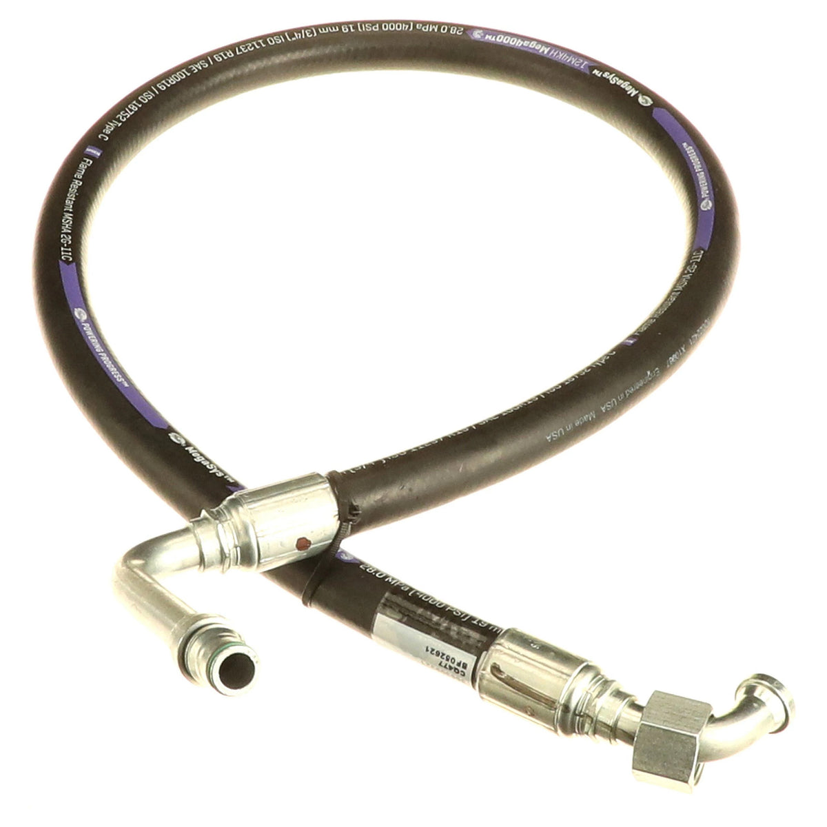 84560831 - OEM FLEXIBLE HYDRAULIC HOSE ASSEMBLY - CASE CONSTRUCTION