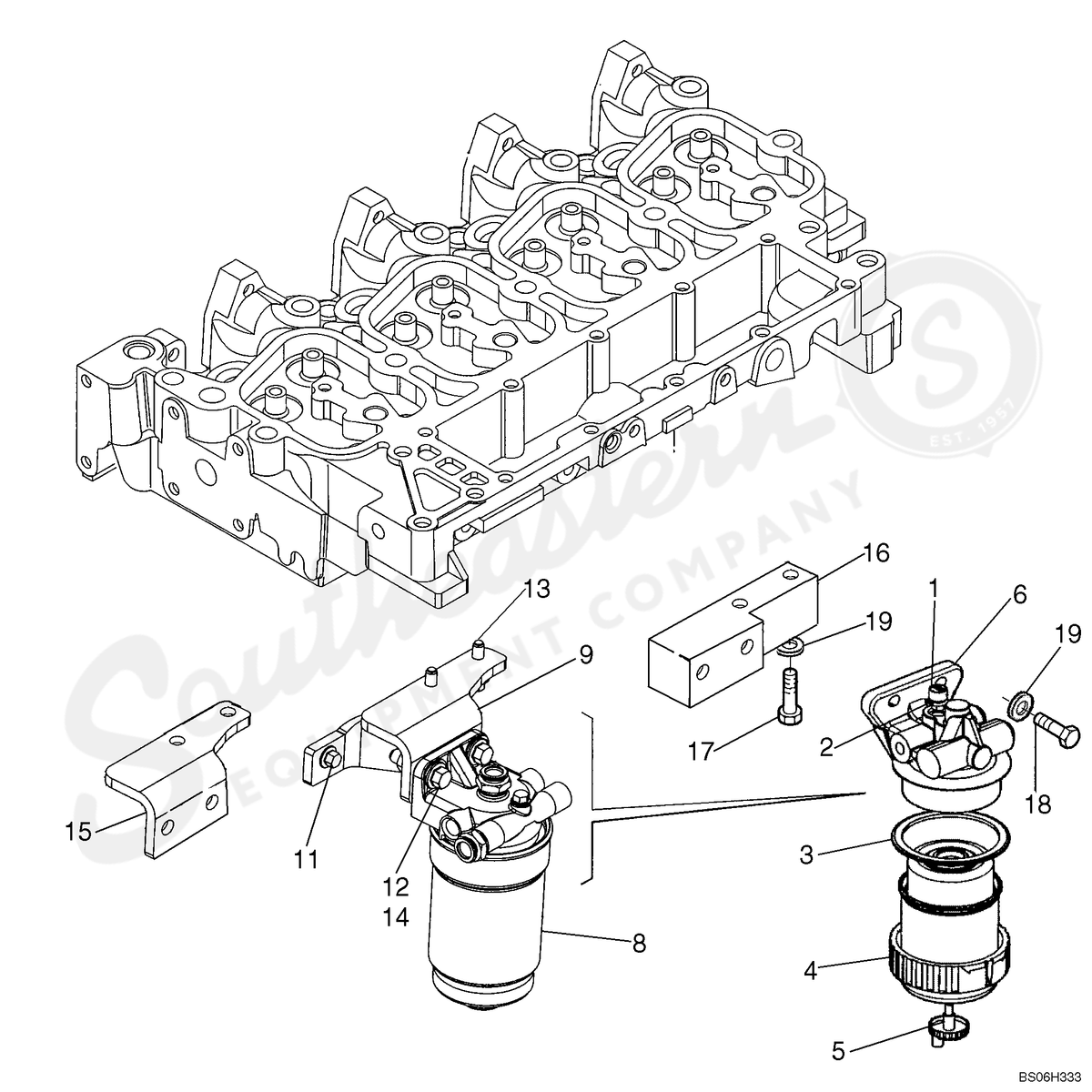 84565884 - OEM FUEL FILTER - CASE CONSTRUCTION