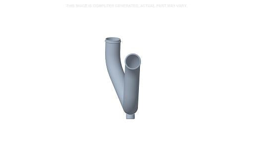 84570363 - OEM LOWER RADIATOR TUBE - CASE CONSTRUCTION