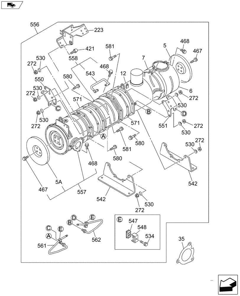 84591465 - OEM FILTER ASSEMBLY - CASE CONSTRUCTION