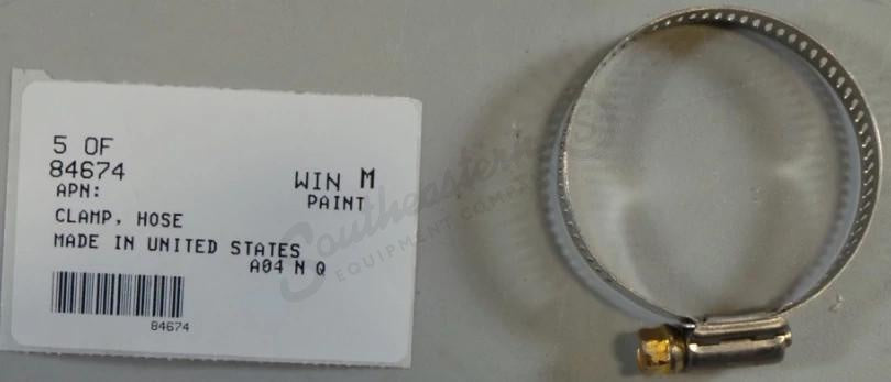 84674 - OEM CLAMP HOSE CLAMP-HOSE - CASE CONSTRUCTION