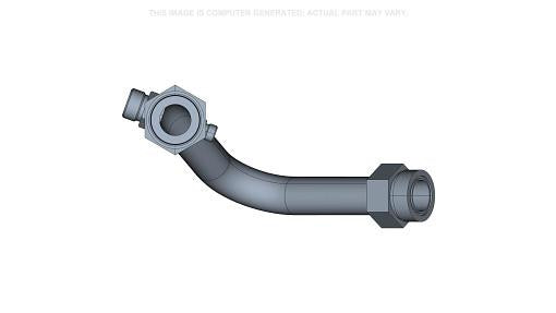 8501229 - OEM HYDRAULIC VALVE RETURN TUBE 42 X 2 - CASE CONSTRUCTION