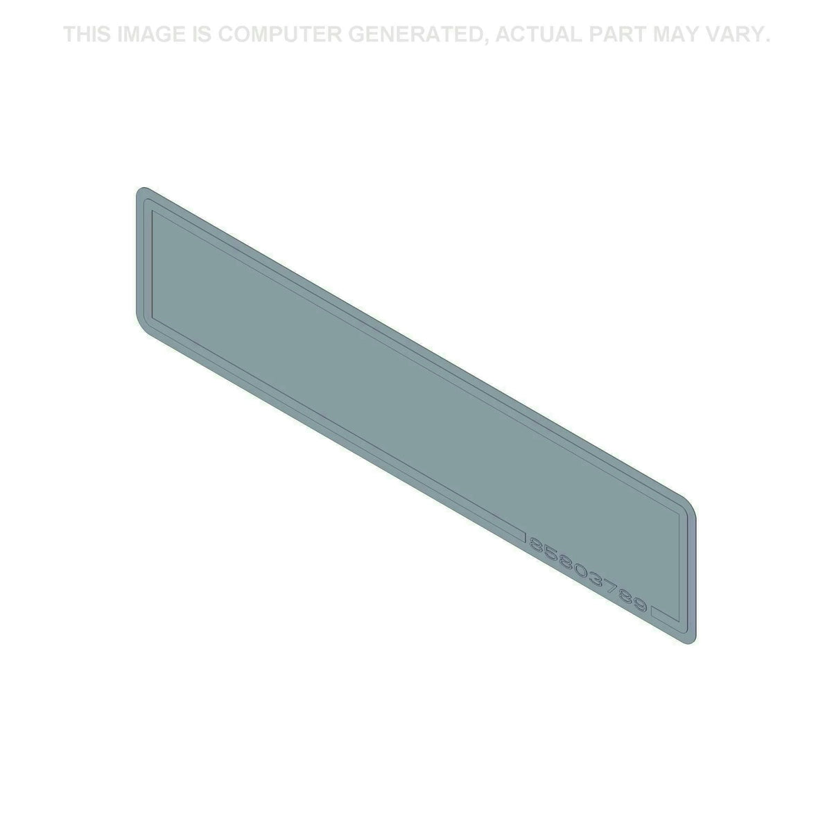 85803789 - OEM DECAL - CASE CONSTRUCTION