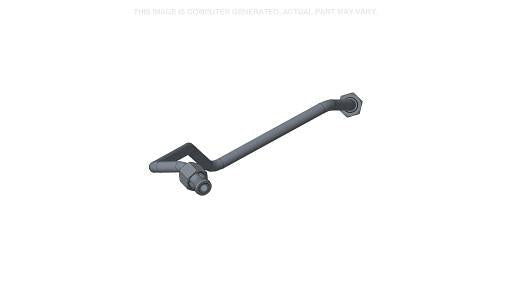 85805865 - OEM LOADER ARM TUBE RIGHT-HAND 12 MM OD X 1915.5 MM L - CASE CONSTRUCTION