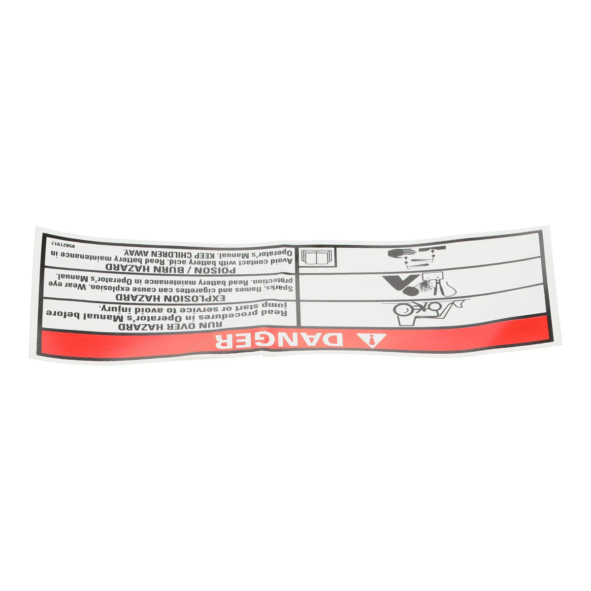 85821917 - OEM DECAL - CASE CONSTRUCTION