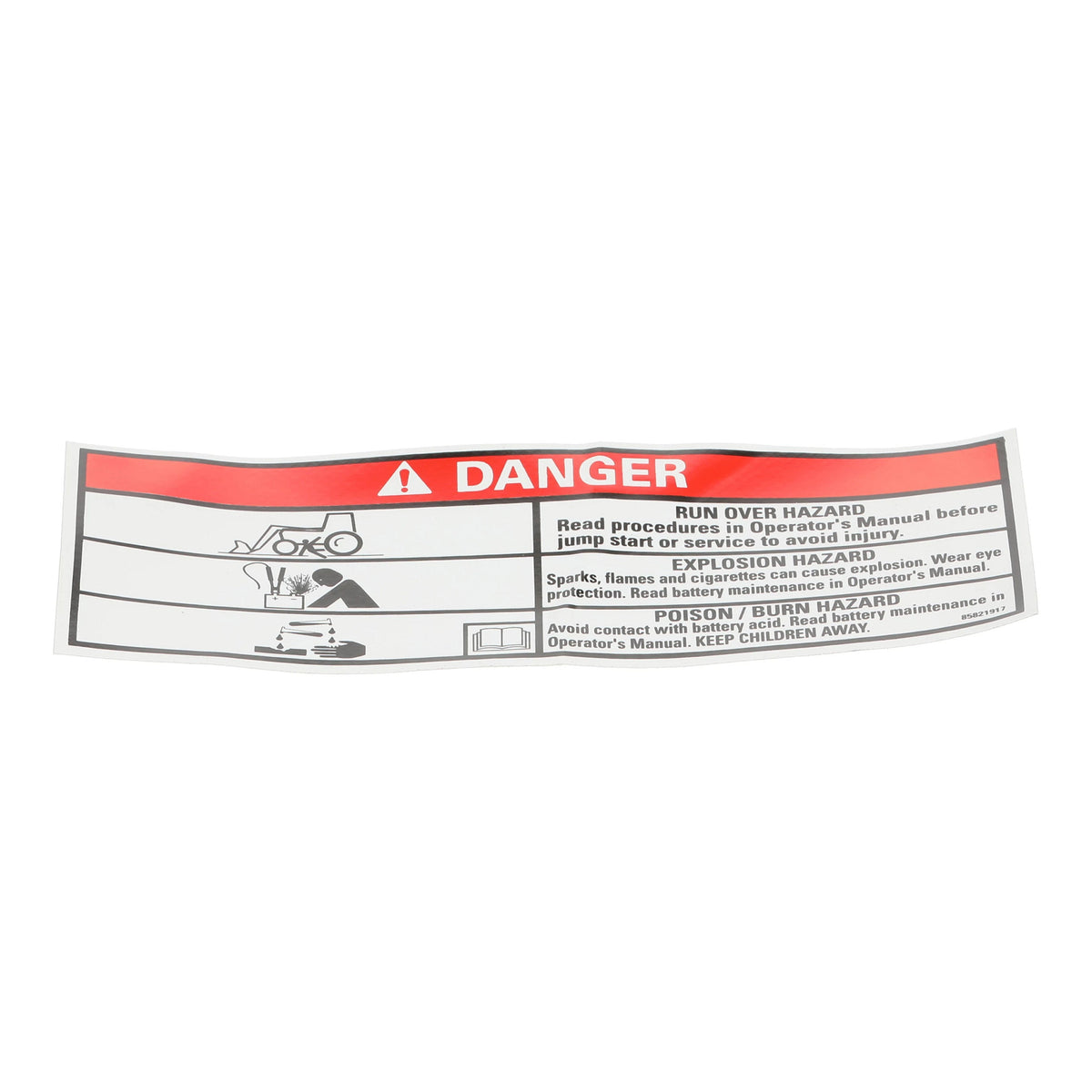 85821917 - OEM DECAL - CASE CONSTRUCTION