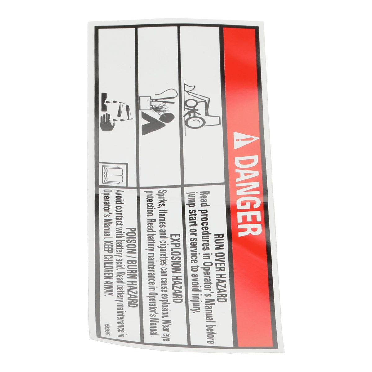 85821917 - OEM DECAL - CASE CONSTRUCTION