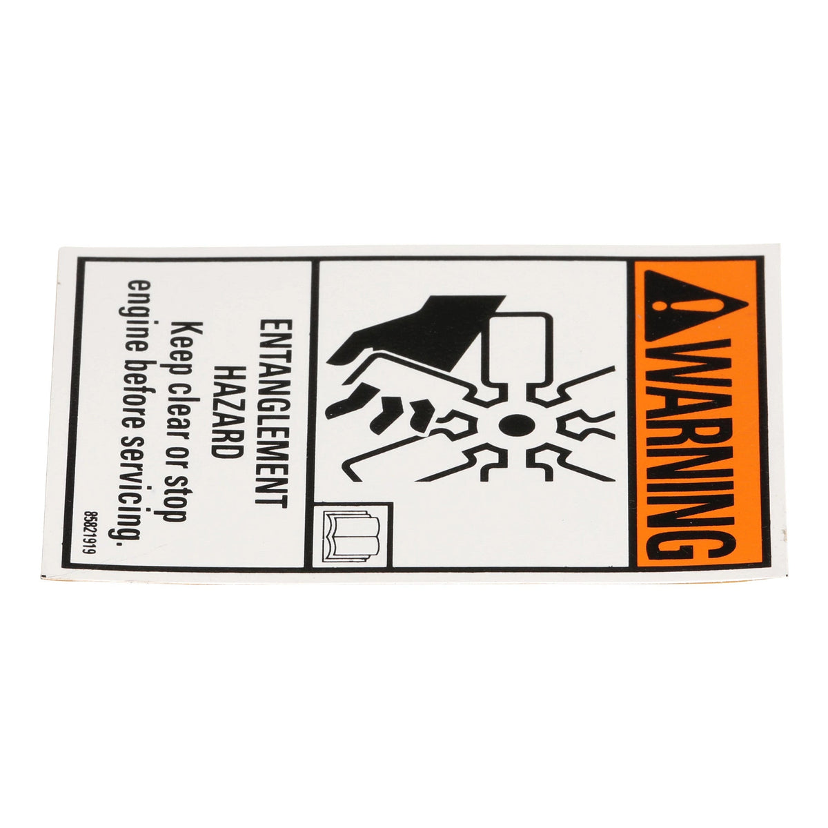 85821919 - OEM DECAL - CASE CONSTRUCTION