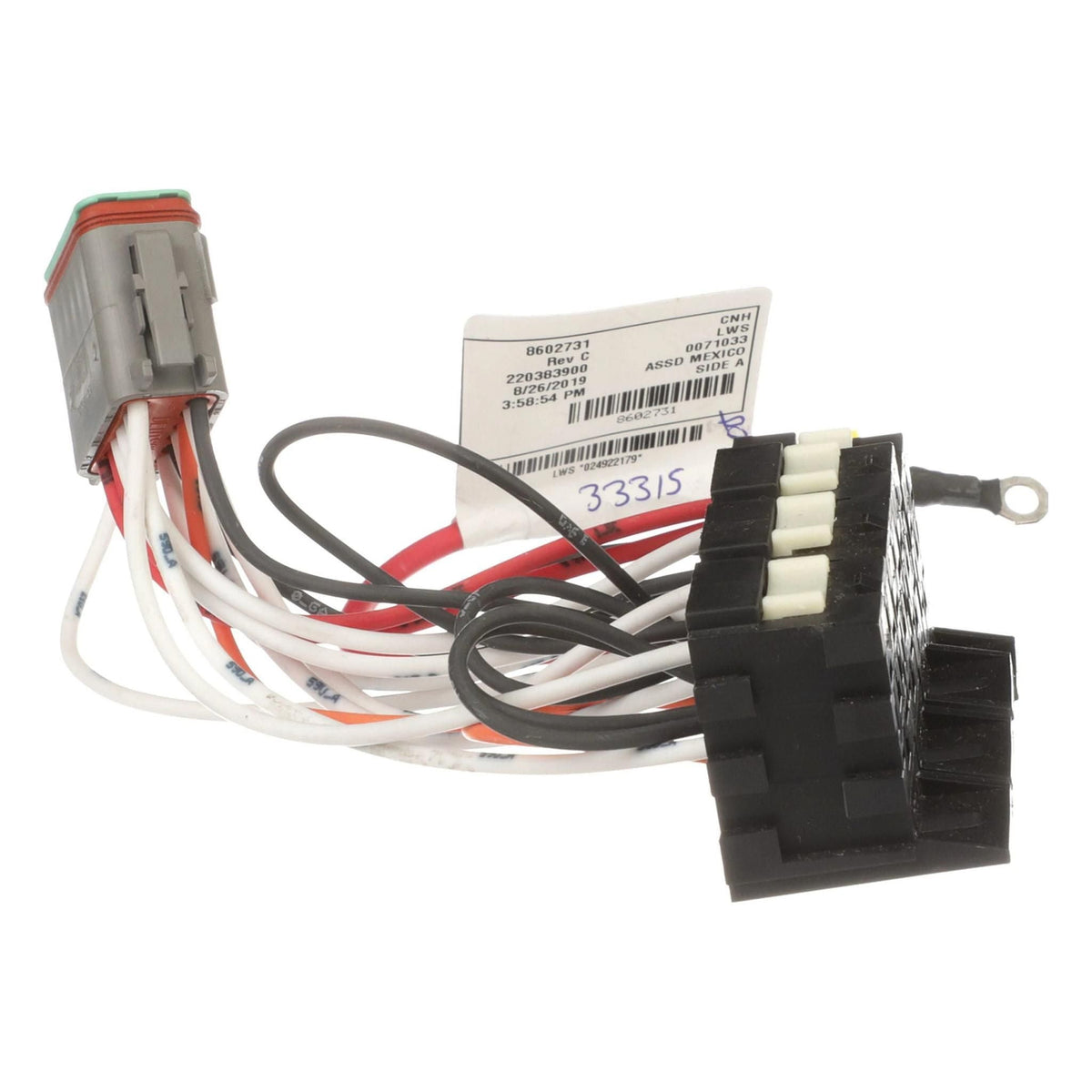 8602731 - OEM RELAY BOX HARNESS - CASE CONSTRUCTION