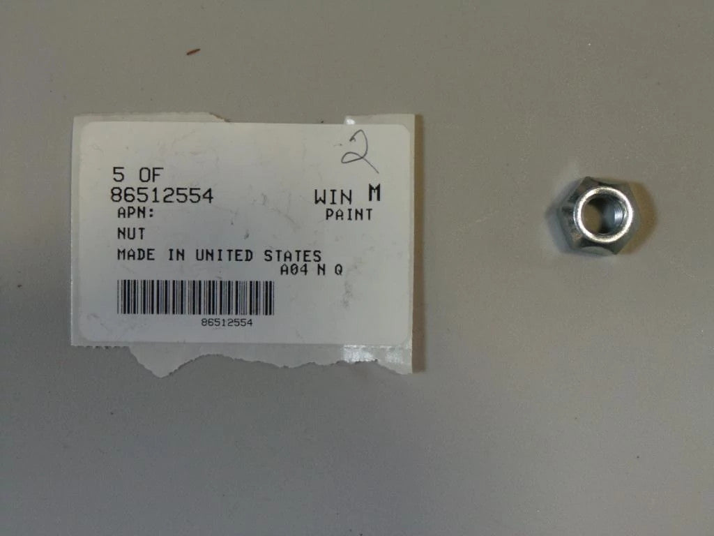 86512554 - OEM LOCK NUT - CASE CONSTRUCTION