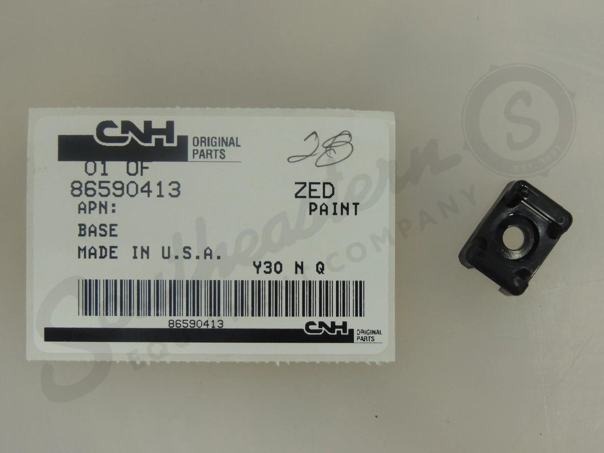 86590413 - OEM WIRE TIE BASE 15.87MM W X 22.22MM OAL X 9.9MM THICK - CASE CONSTRUCTION