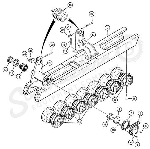 86625068 - OEM NUT - CASE CONSTRUCTION