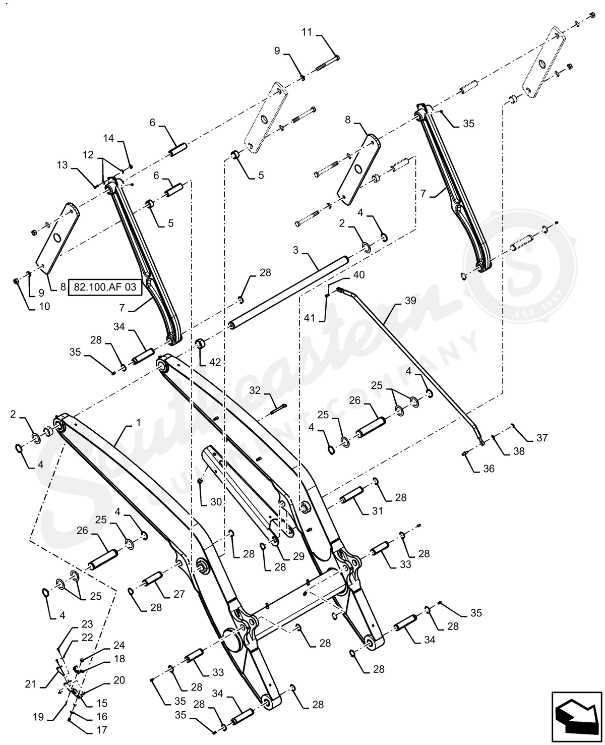 86625153 - OEM RING SNAP RETAININ - CASE CONSTRUCTION