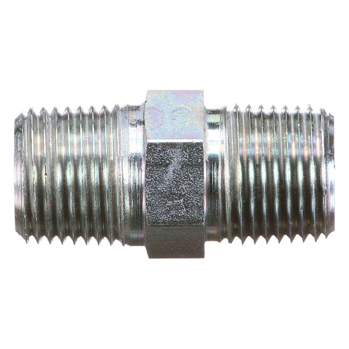 86637713 - OEM HEX NIPPLE 1/2-14 NPTF STEEL - CASE CONSTRUCTION