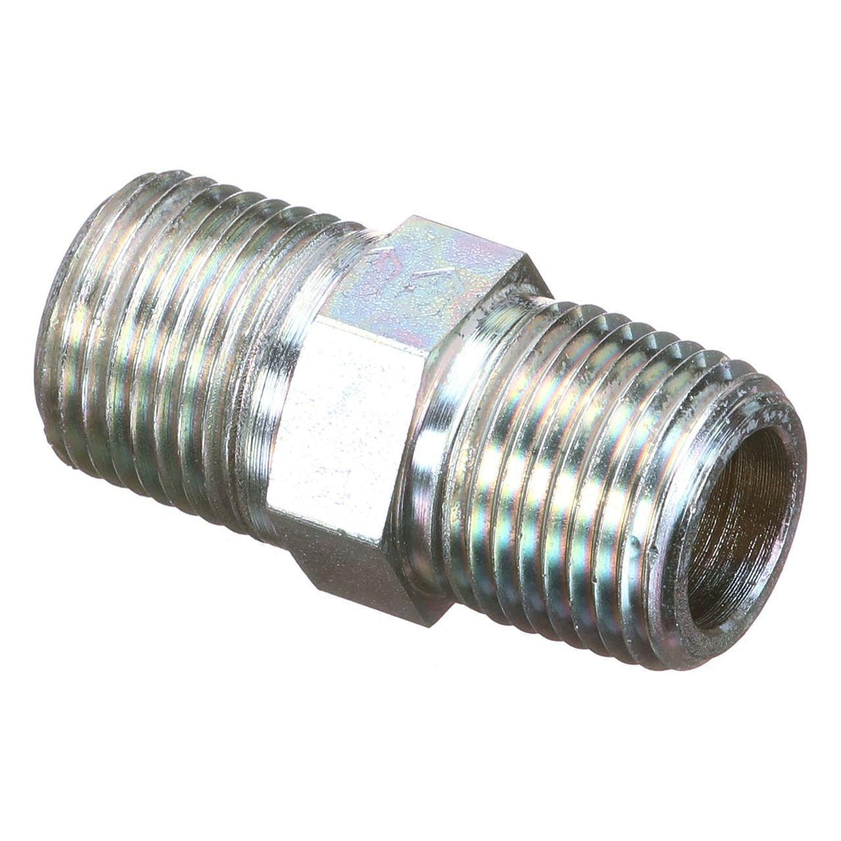 86637713 - OEM HEX NIPPLE 1/2-14 NPTF STEEL - CASE CONSTRUCTION