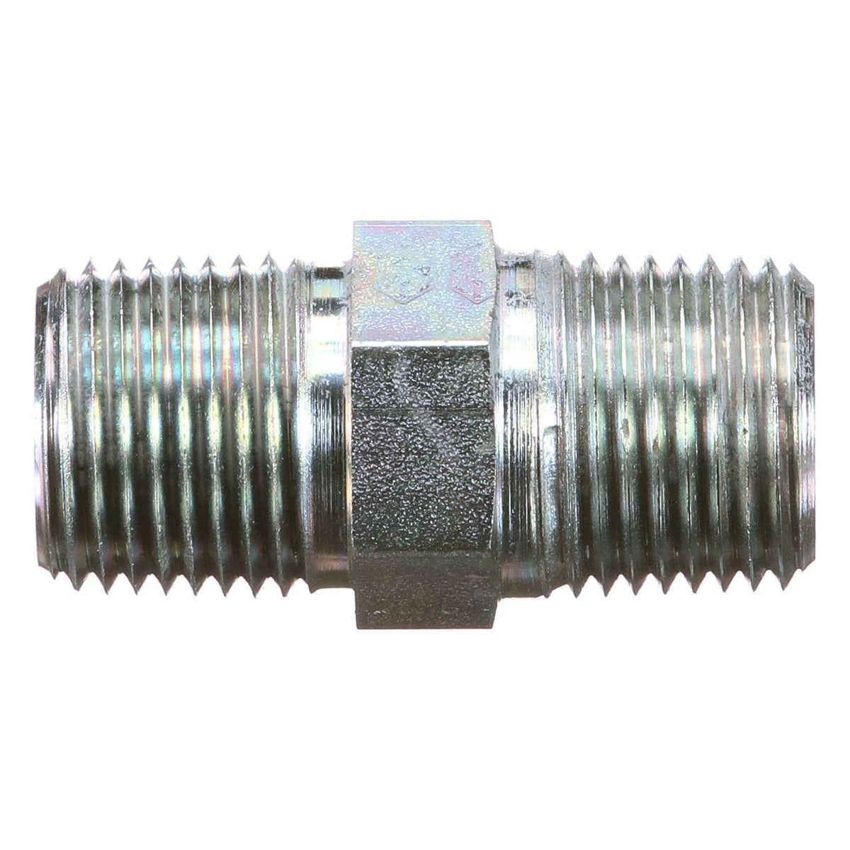 86637713 - OEM HEX NIPPLE 1/2-14 NPTF STEEL - CASE CONSTRUCTION