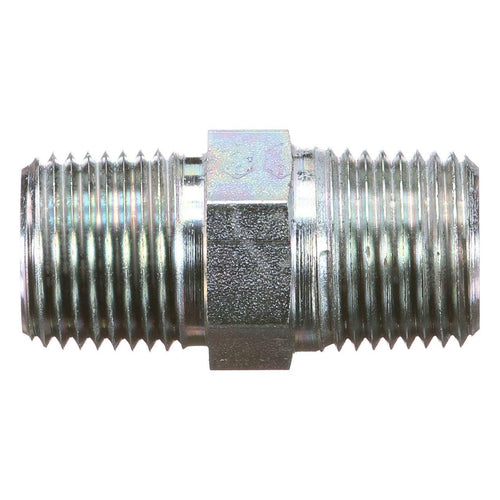 86637713 - OEM HEX NIPPLE 1/2-14 NPTF STEEL - CASE CONSTRUCTION