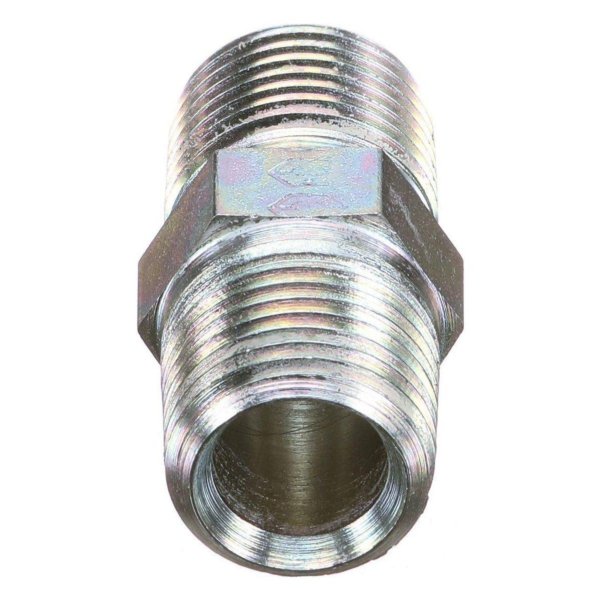 86637713 - OEM HEX NIPPLE 1/2-14 NPTF STEEL - CASE CONSTRUCTION