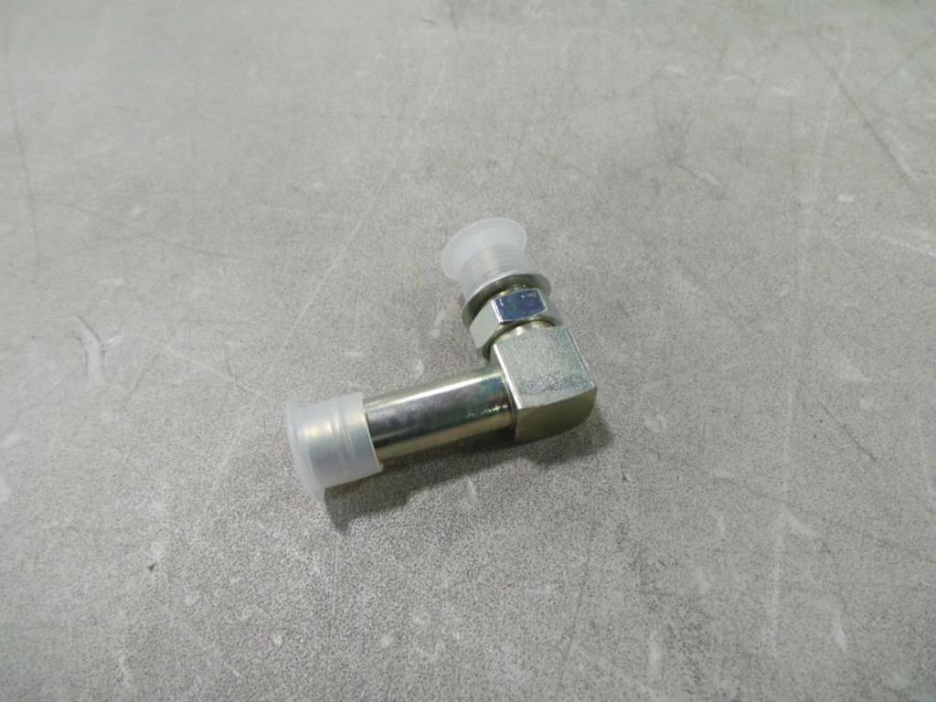 86705580 - OEM ELBOW 90 CONNECTOR 1/2 BARB X 9/16 - CASE CONSTRUCTION