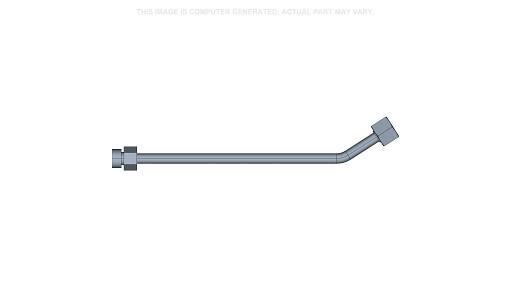 86987041 - OEM BRAKE DIAGNOSTIC FITTING TUBE 9.525 MM OD X 253 MM L - CASE CONSTRUCTION