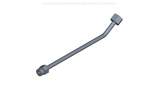 86987041 - OEM BRAKE DIAGNOSTIC FITTING TUBE 9.525 MM OD X 253 MM L - CASE CONSTRUCTION