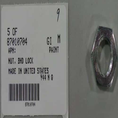 87010704 - OEM NUT BHD LOCK - CASE CONSTRUCTION