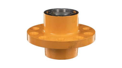 87011847 - OEM FLANGED INSERT BALL BEARING 77 MM ID X 193 MM OD X 125 MM W - CASE CONSTRUCTION