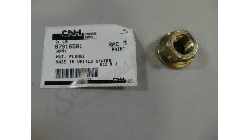 87016581 - OEM NUT FLANGE M16 FLG CL10 P/T MTL ZND - CASE CONSTRUCTION