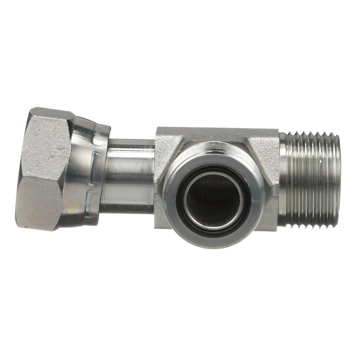 87016915 - OEM HYDRAULIC SWIVEL TEE - CASE CONSTRUCTION